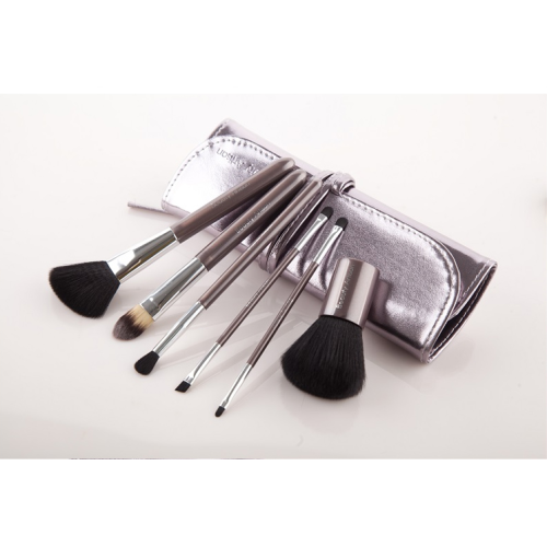 Set de 6 pinceles de maquillaje cosmético profesional de viaje vegano